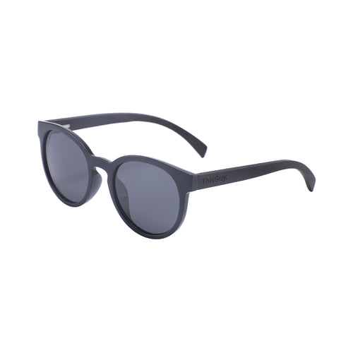 Ebony Wood Fighter Sunglasses (Black)