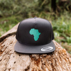 ThisGuy SnapBack Trucker Cap - Africa (Charcoal)