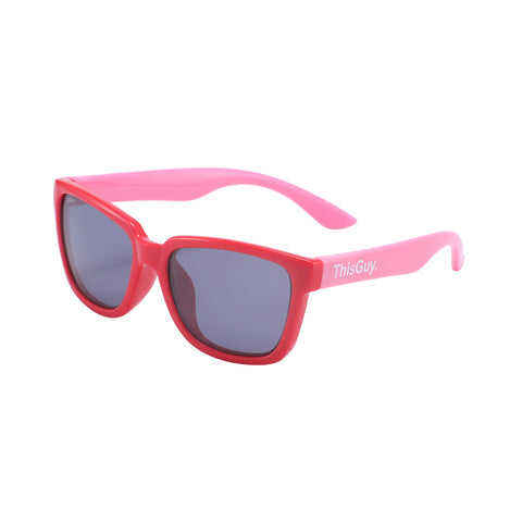 ThisGuy Kids Sunglasses - Black and Sky Blue Rounders